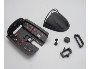 Top-Design 3D Print Scale Cockpit Panels Set For Freewing F9F-8 Cougar 80mm EDF Jet 